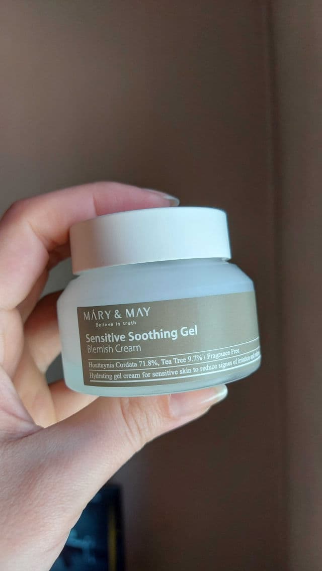 Mary&May Sensitive Soothing Gel Blemish Cream review photo by blossomevibe