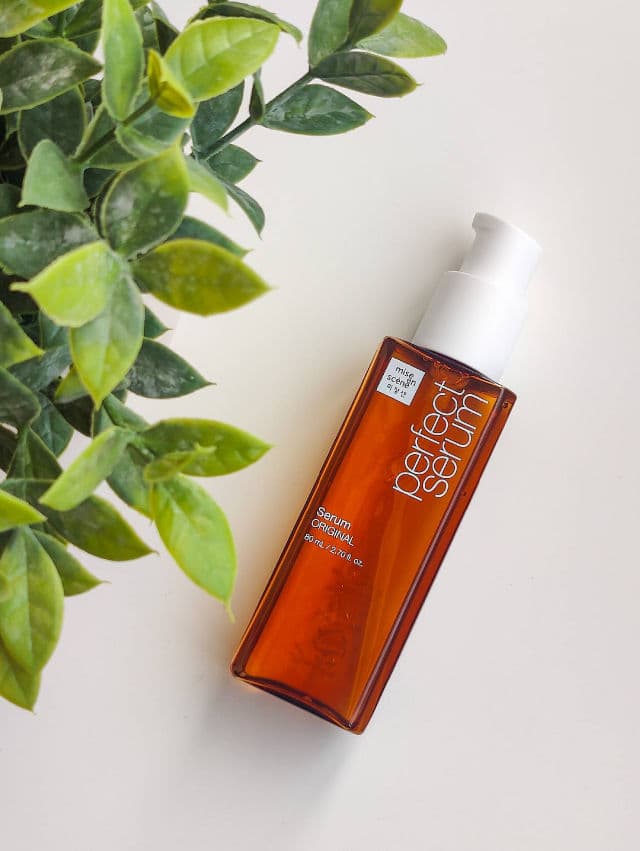 MISE EN SCENE Perfect Original Hair Serum review photo by skincadenza