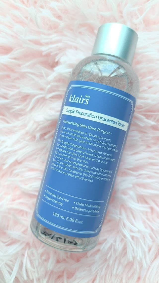 Dear, Klairs Supple Preparation Unscented Toner review photo by Jamalia