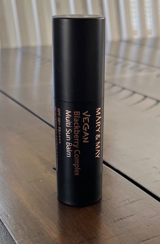 Mary&May Vegan Blackberry Complex Multi Sun Balm SPF50+ PA++++ review photo by Veracity