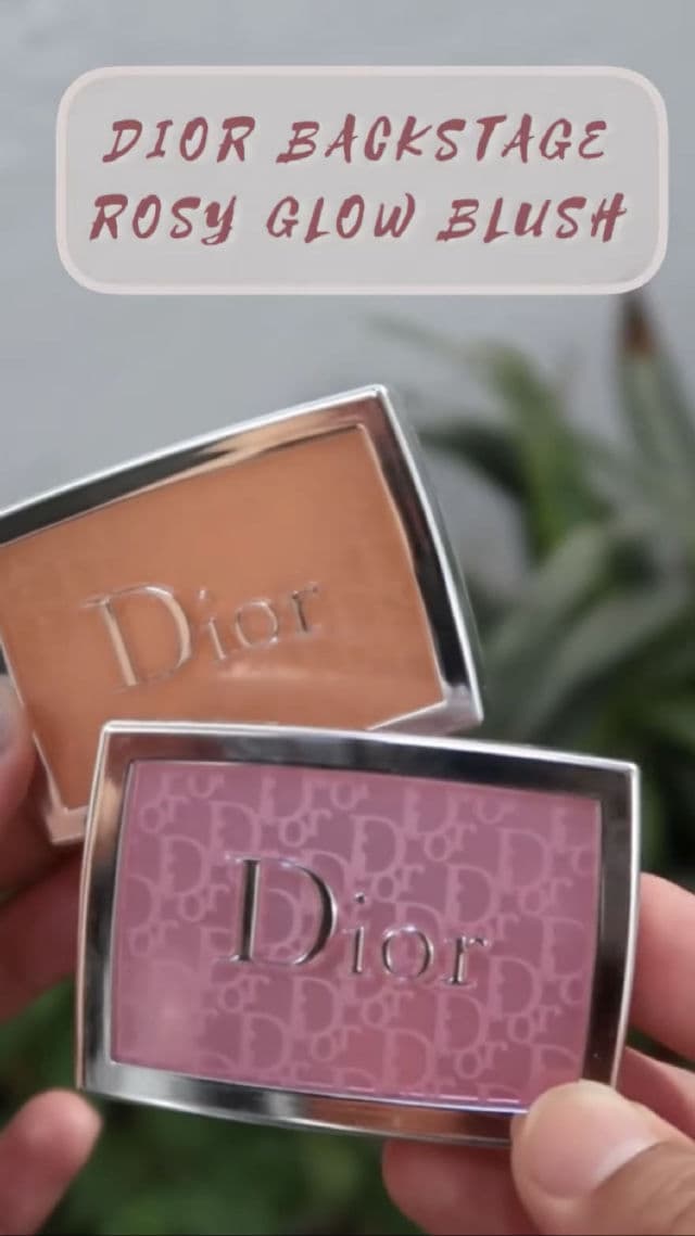 Dior Backstage Rosy Glow Blush 004 Coral review photo by willworkformascara