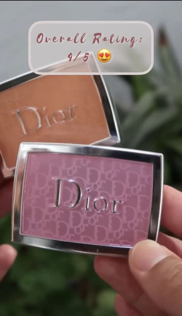 Dior Backstage Rosy Glow Blush 004 Coral review photo by willworkformascara