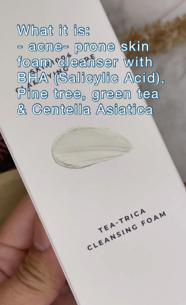 Madagascar Centella Tea-Trica BHA Foam product review