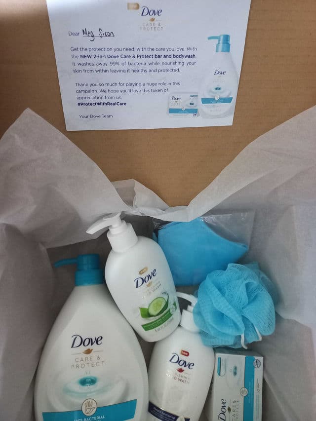 Dove Care & Protect Antibacterial Body Wash review photo by drmegsison
