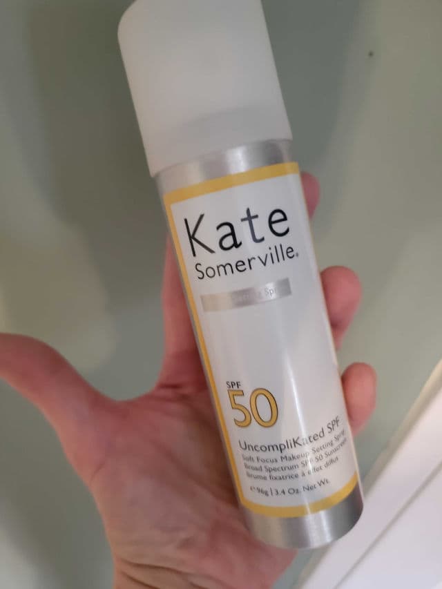 Kate Somerville UncompliKated SPF 50 Soft Focus Makeup Setting Spray review photo by ColleenDoc1996