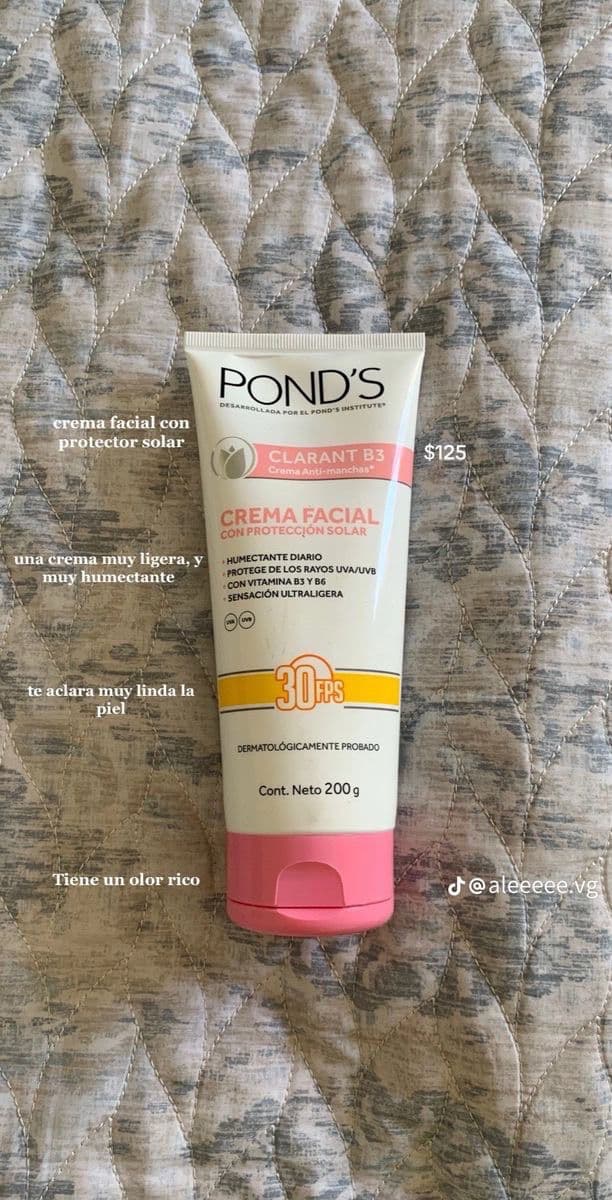 Pond's Crema Facial Clarant B3 Solar FPS 30	 review photo by yosheiris 