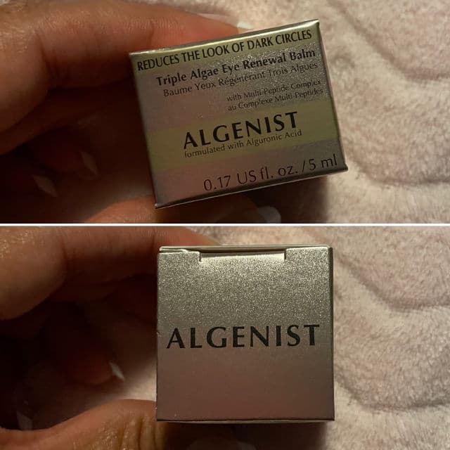 Algenist Triple Algae Eye Renewal Balm review photo by Beri1872