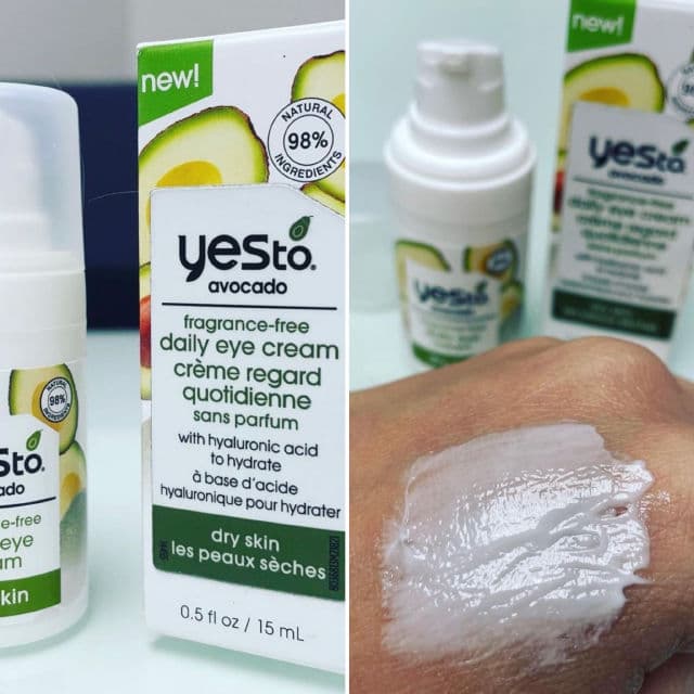 Yes to Avocado Fragrance-Free Daily Eye Cream review photo by Beri1872