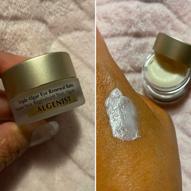 Algenist Triple Algae Eye Renewal Balm review photo by Beri1872