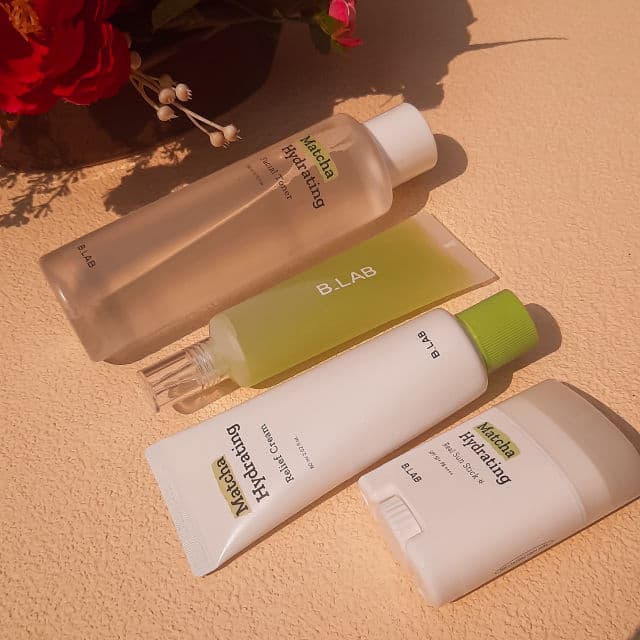 B_LAB Matcha Hydrating Real Sun Stick SPF 50+ PA++++ review photo by umslimoon