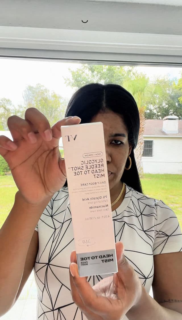 VT COSMETICS Glycolic Reedle Shot Head to Toe Mist review photo by Liubis