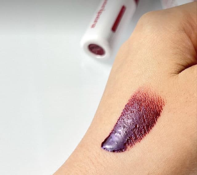 Peripera 01 Black Cherry review photo by beautyaestheticee