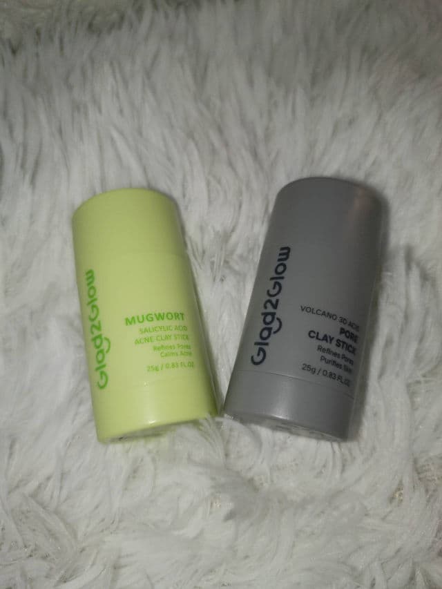 Glad2Glow Real Mugwort Salicylic Acid Acne Control Clay Mask review photo by rieil
