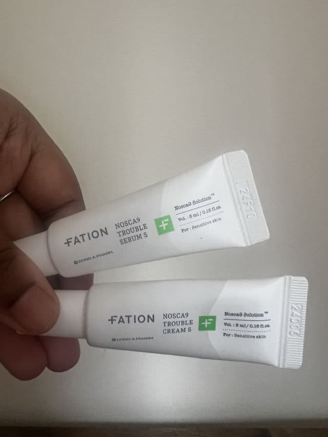 FATION Nosca9 Trouble Serum review photo by Thestylebasket25