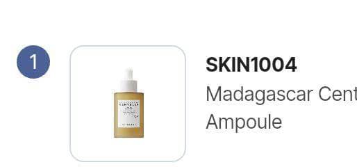 SKIN1004 Madagascar Centella Teca Ampoule review photo by maria06