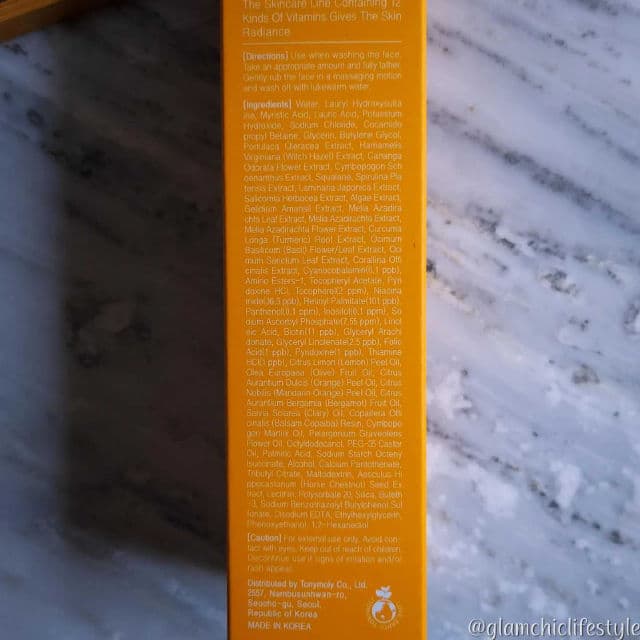 TONYMOLY Vital Vita 12 Jelly Cleanser review photo by glamchiclifestyle