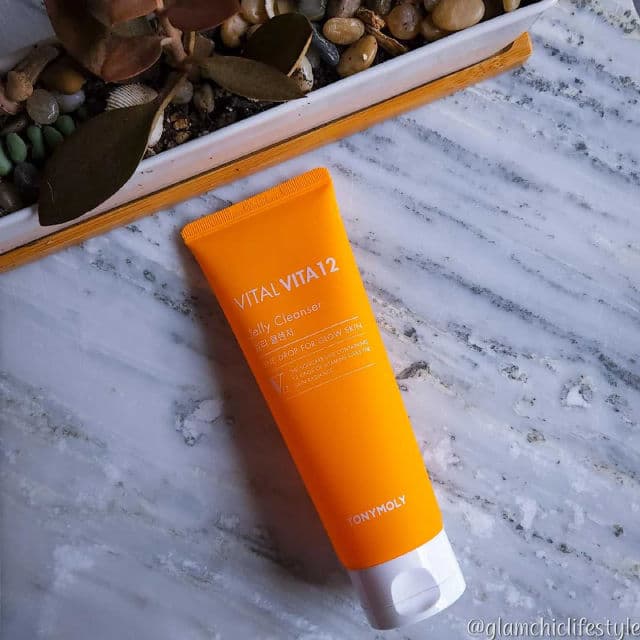 TONYMOLY Vital Vita 12 Jelly Cleanser review photo by glamchiclifestyle