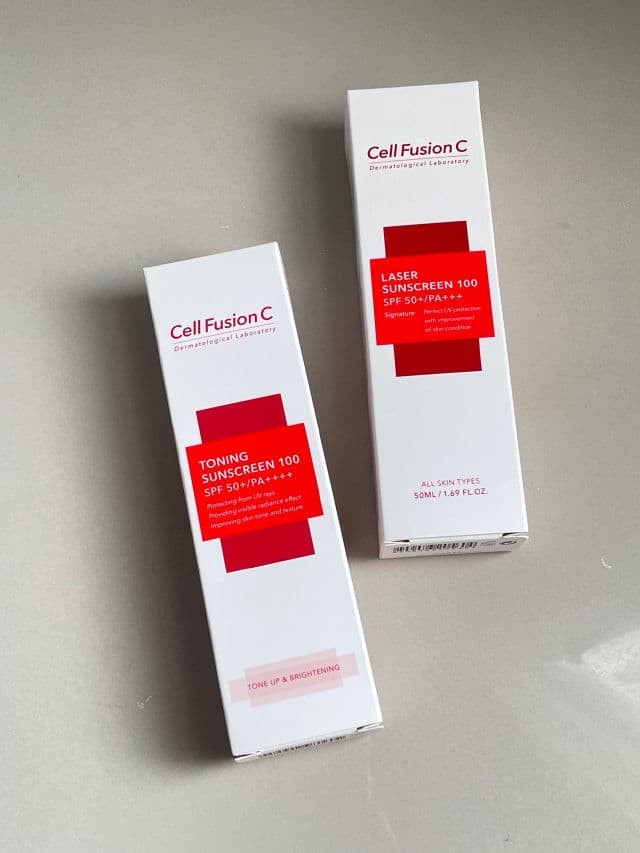 Cell Fusion C Advanced Clear Sunscreen 100 SPF50+/PA++++ review photo by Mierazmi