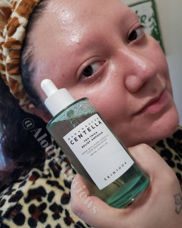SKIN1004 Madagascar Centella Tea-Trica Relief Ampoule review photo by AlottaxReviews