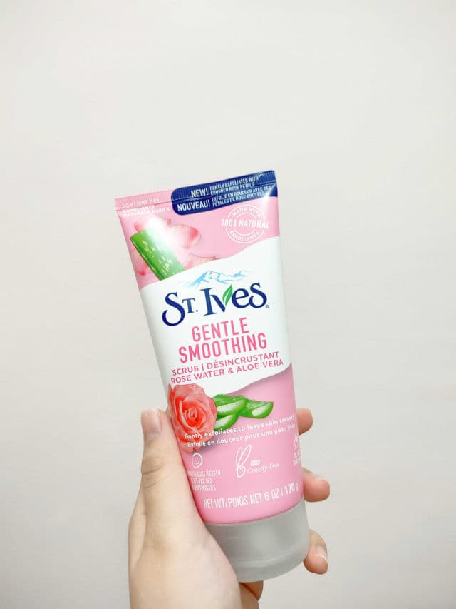 St. Ives Gentle Smoothing Rose Water and Aloe Vera Scrub review photo by skincarekid