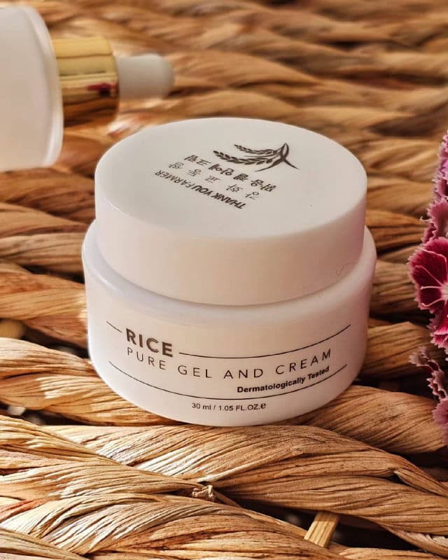 Rice Pure Gel and Cream product review