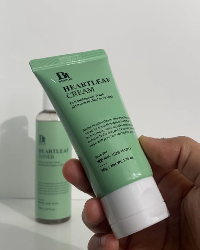 BENTON Heartleaf Cream review photo by poetrydiane