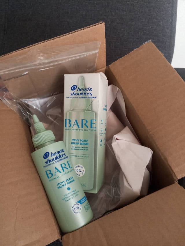 Head & Shoulders Bare Soothing Hydration Dandruff Shampoo review photo by enyeferreras 
