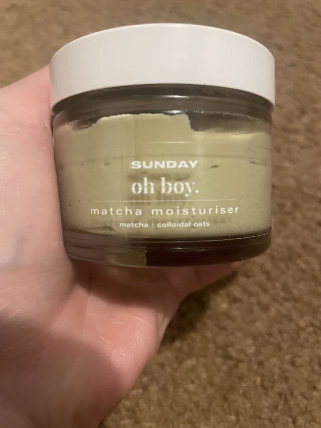 Made By Sunday Oh Boy - Matcha Face Moisturiser review photo by Olive8