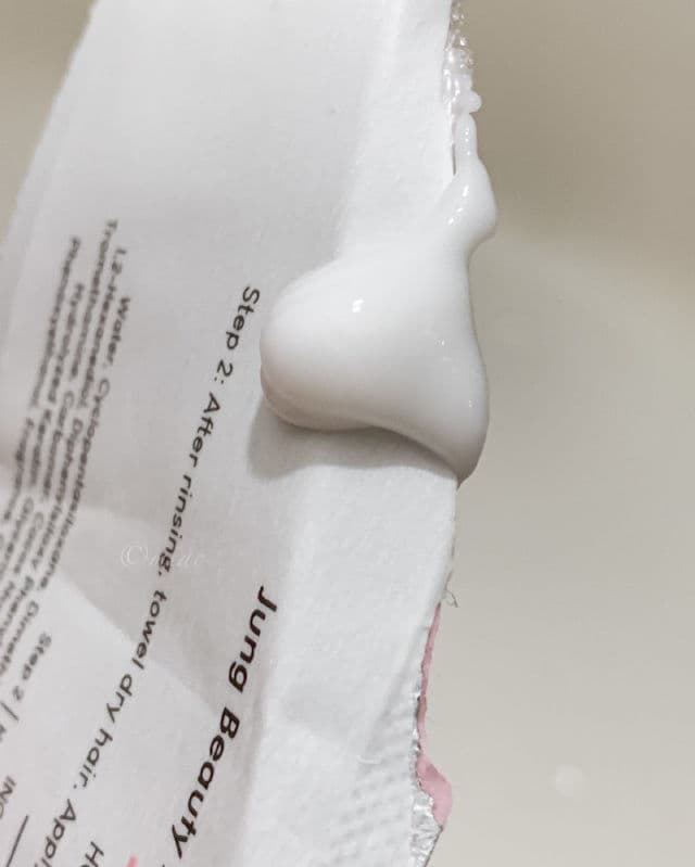 JUNG BEAUTY 2-Step Steaming Hair Spa - Step 2 (Hair Essence)	 review photo by MiaC