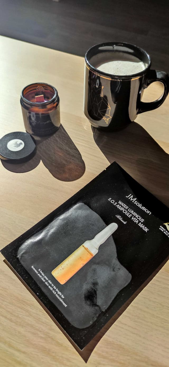 JMsolution Water Luminous S.O.S Ampoule Vita Mask review photo by fox