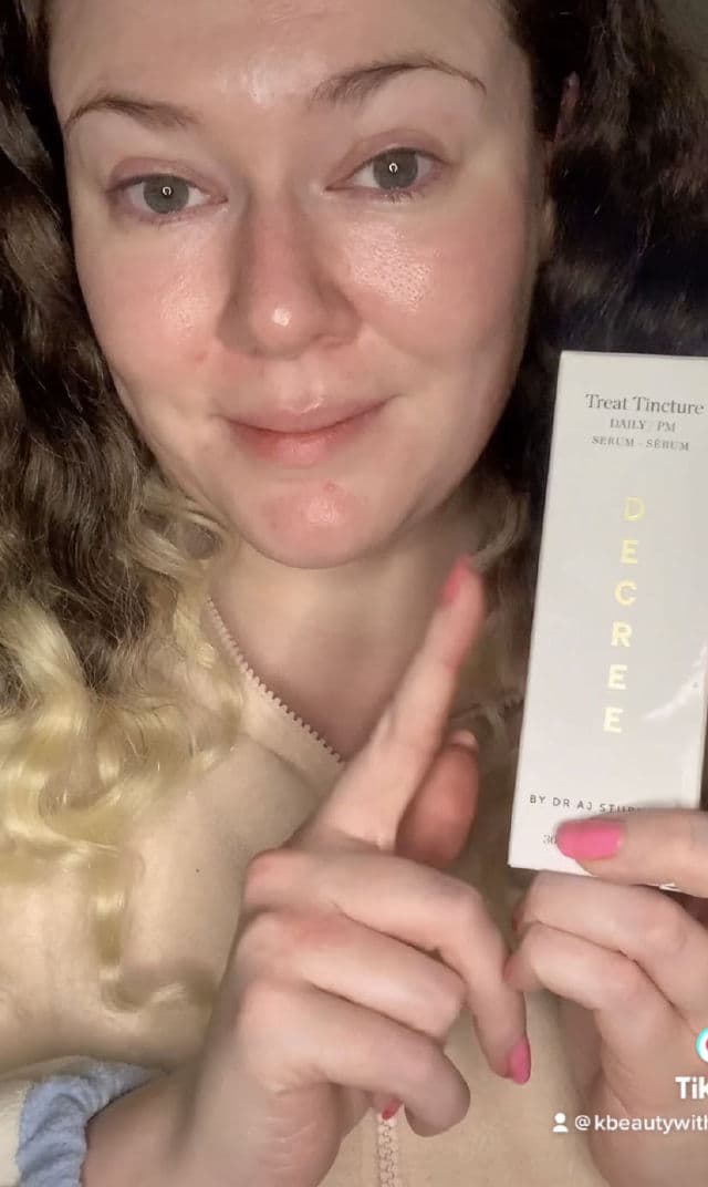 Decree Skincare Treat Tincture Daily / PM Serum review photo by Fabwithsteph