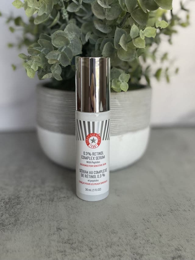 First Aid Beauty 0.3% Retinol Complex Serum with Peptides review photo by Jesslea