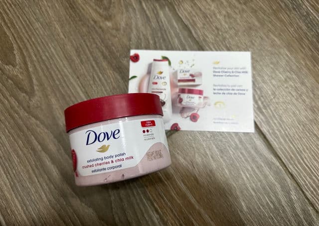 Dove Exfoliating Body Polish with Crushed Cherries & Chia Milk review photo by pris9