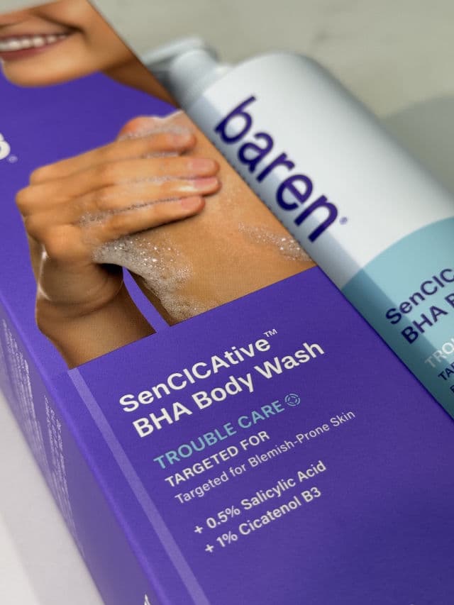 Baren SenCICAtive BHA Body Wash review photo by pris9