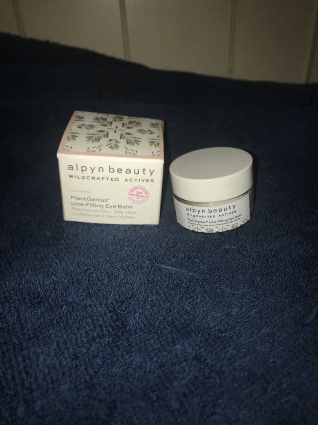 Alpyn Beauty Plantgenius Line-Filling Eye Balm review photo by kb24