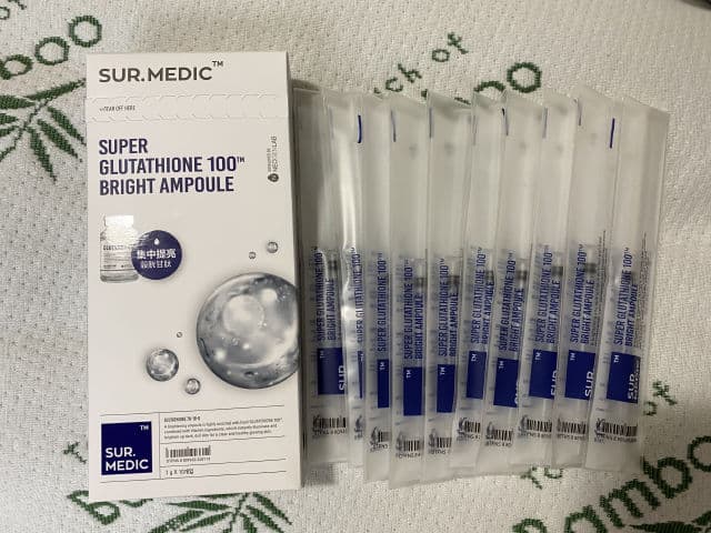 SUR.MEDIC Super Glutathione 100Tm Bright Ampoule review photo by loafbreaddesu