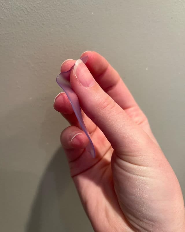 APRIL SKIN 25% Collagen Brightening & Wrinkle Smoothing Purple Eye Patches review photo by ReeneeReviews