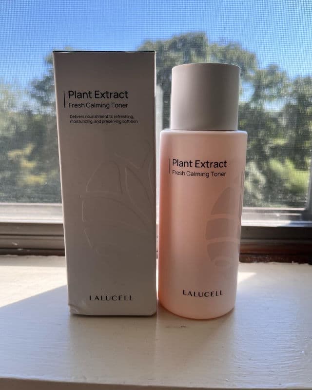 Lalucell Plant Extract Fresh Calming Toner review photo by ReeneeReviews