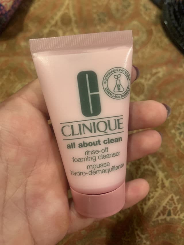 Clinique All About Clean Rinse-Off Foaming Cleanser review photo by cams99
