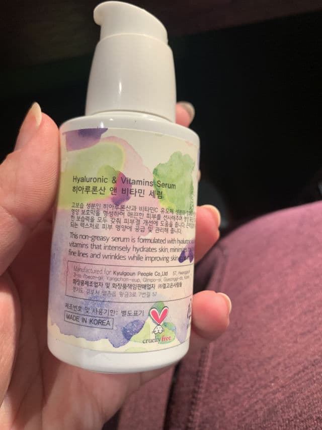 Glamfox Hyaluronic & Vitamins Serum review photo by cams99