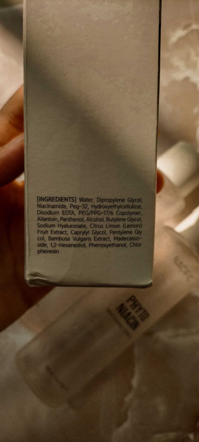 Nacific Phyto Niacin Whitening Toner review photo by vanittalatte