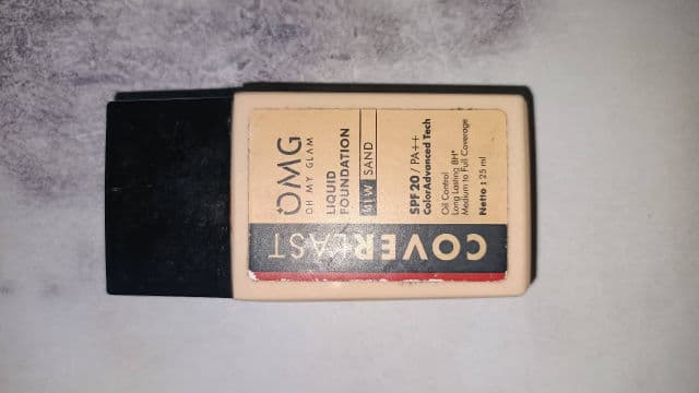 OMG Oh My Glam Coverlast Liquid Foundation SPF20 PA++ review photo by joulaa