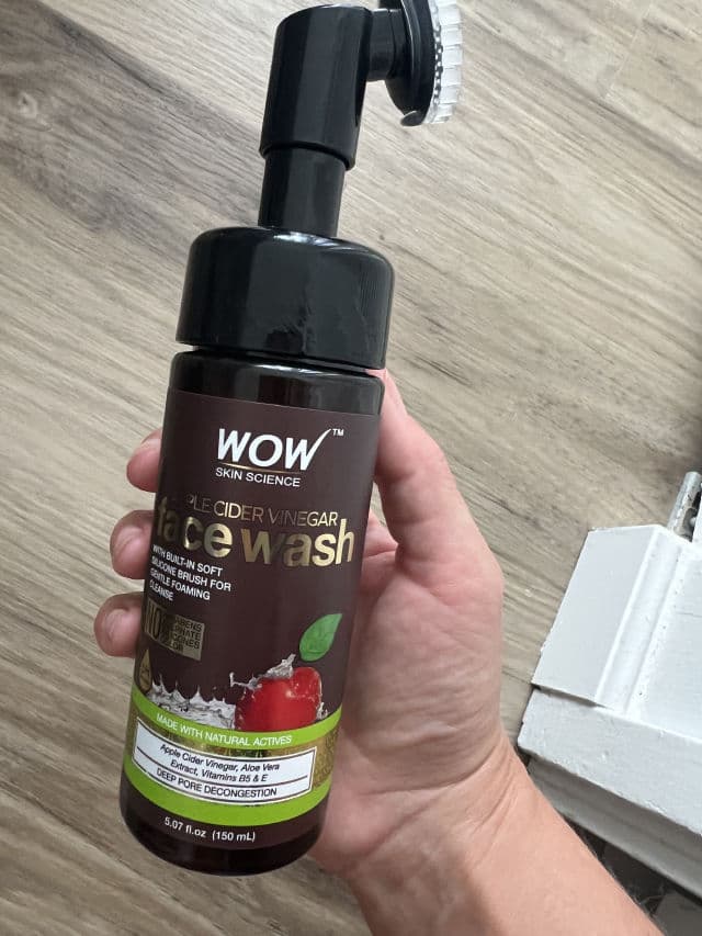 WOW Skin Science Apple Cider Vinegar Foaming Face Wash review photo by Olga33