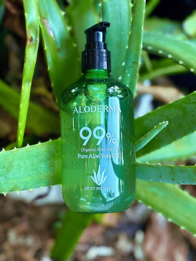 Aloderma Natural 99% Pure Aloe Vera Gel review photo by Noemic