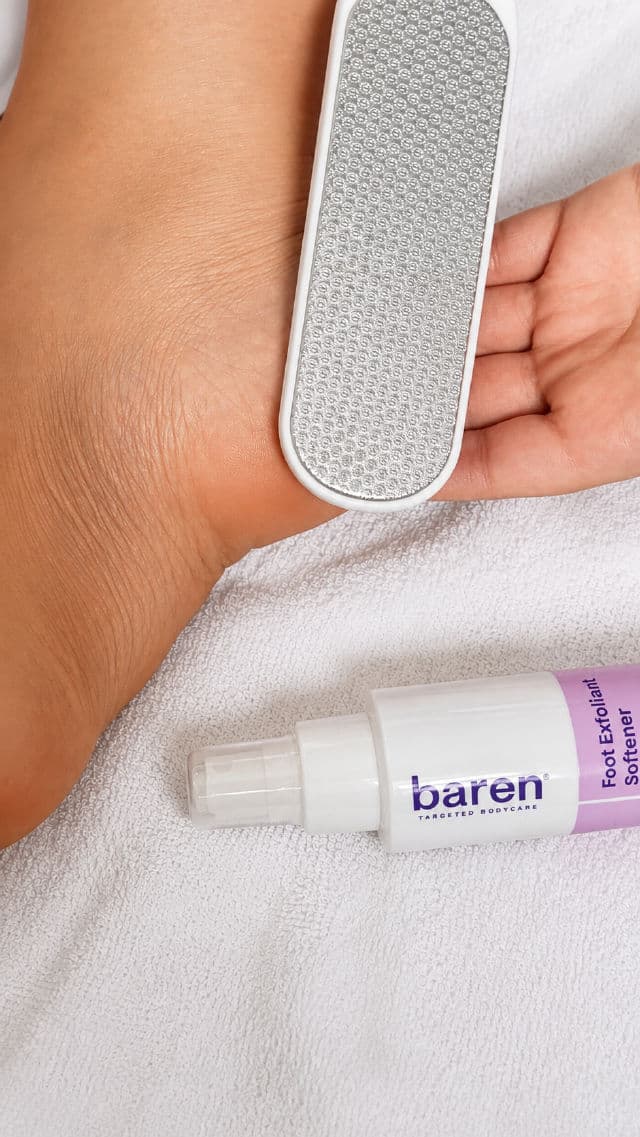 Baren Foot Softener At-home Kit: Foot File & Callus Softener Spray review photo by ugckama