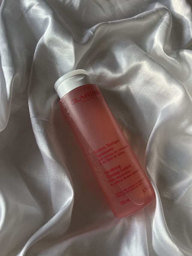 Clarins Soothing Toning Lotion review photo by Amishka