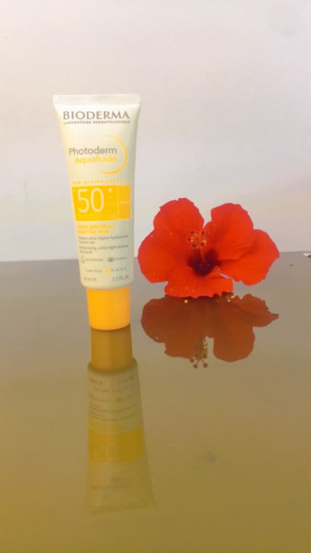 Bioderma Photoderm Aquafluide Sun Active Defense SPF50+ review photo by WithHina