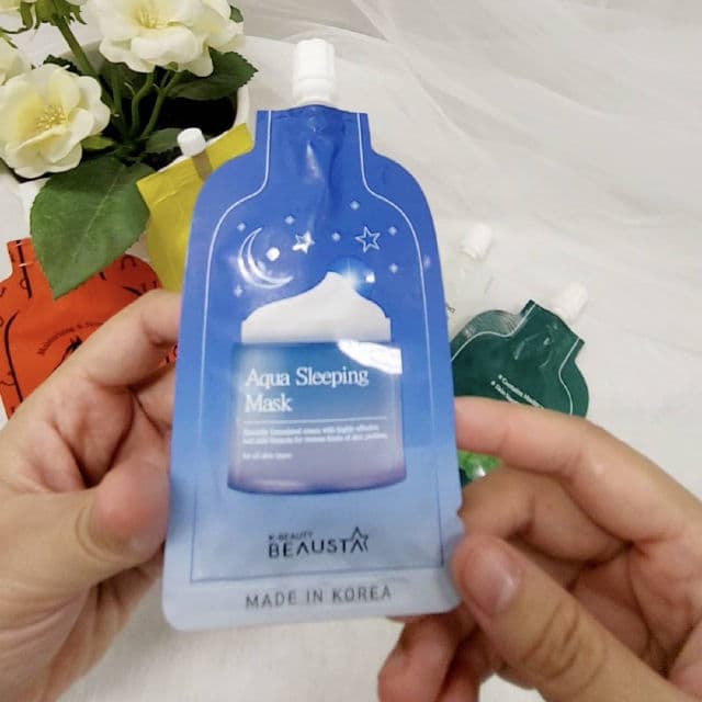 Beausta Aqua Sleeping Mask review photo by MinRani