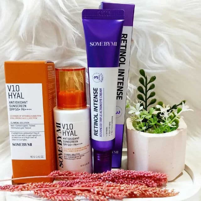 Some By Mi V10 Hyal Antioxidant Sunscreen SPF50+ PA++++ review photo by Mhadssie