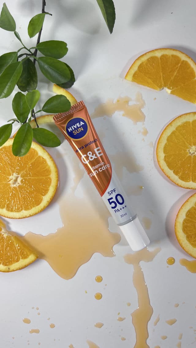 Nivea Sun Extra Protect C&E Vitamin Suncare SPF50 PA+++ review photo by devydshop